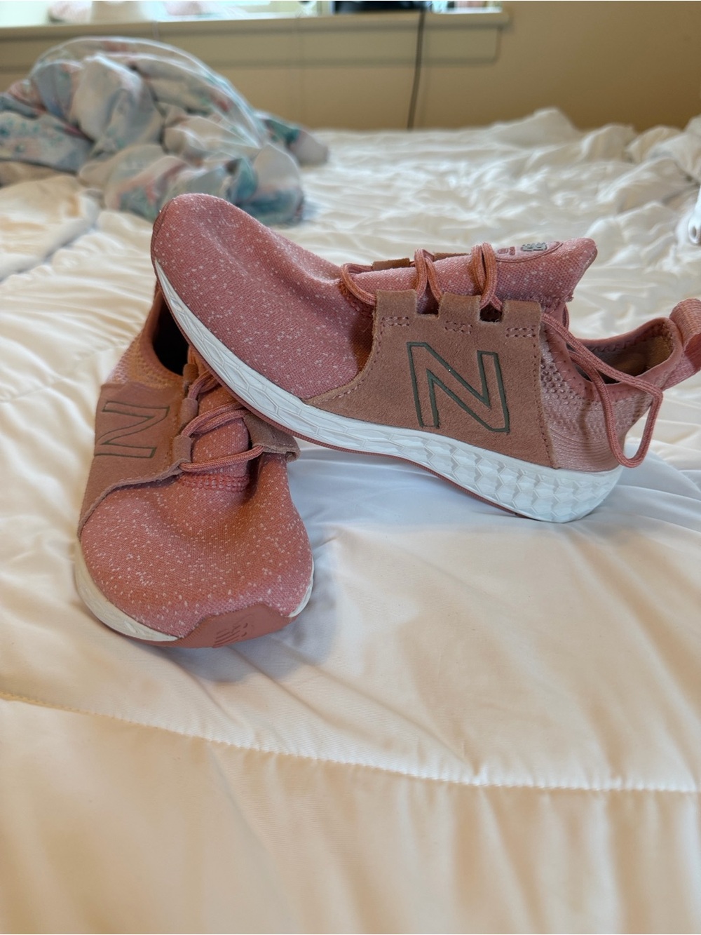 New Balance Rose Pink Athletic Sneakers
